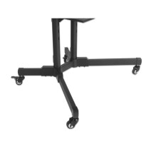 Manhattan TV & Monitor Mount, Trolley Stand, 1 screen, Screen Sizes: 37-65", Black, VESA 200x200 to 600x400mm, Manhattan TV & Monitor Mount, Trolley Stand, 1 screen, Screen Sizes: 37-65", Black, VESA 200x200 to 600x400mm,