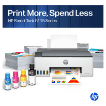 HP Smart Tank 5115 Daugiafunkcis įrenginys 4in1 Rašaliniai dažai A4 12s / m HP Smart Tank 5115 Daugiafunkcis įrenginys 4in1 Rašaliniai dažai A4 12s / m