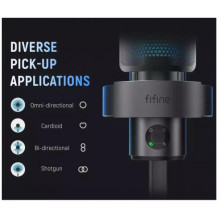 „Fifine A9 RGB“ juodas