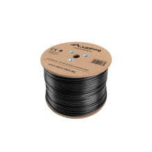 Tinklo Kabelis - Lanberg Cat5e U / UTP 305m Juodas Tinklo Kabelis - Lanberg Cat5e U / UTP 305m Juodas