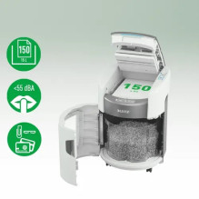 Popieriaus smulkintuvas - Leitz IQ Optimax AutoFeed 150 P5 15 l smulkintuvas
