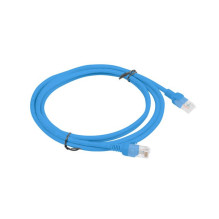 Tinklo kabelis - Lanberg Cat 5e UTP 2 m mėlynas Tinklo kabelis - Lanberg Cat 5e UTP 2 m mėlynas