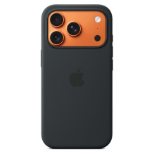 Apple Silicone Case mit MagSafe für iPhone 17 Pro Black