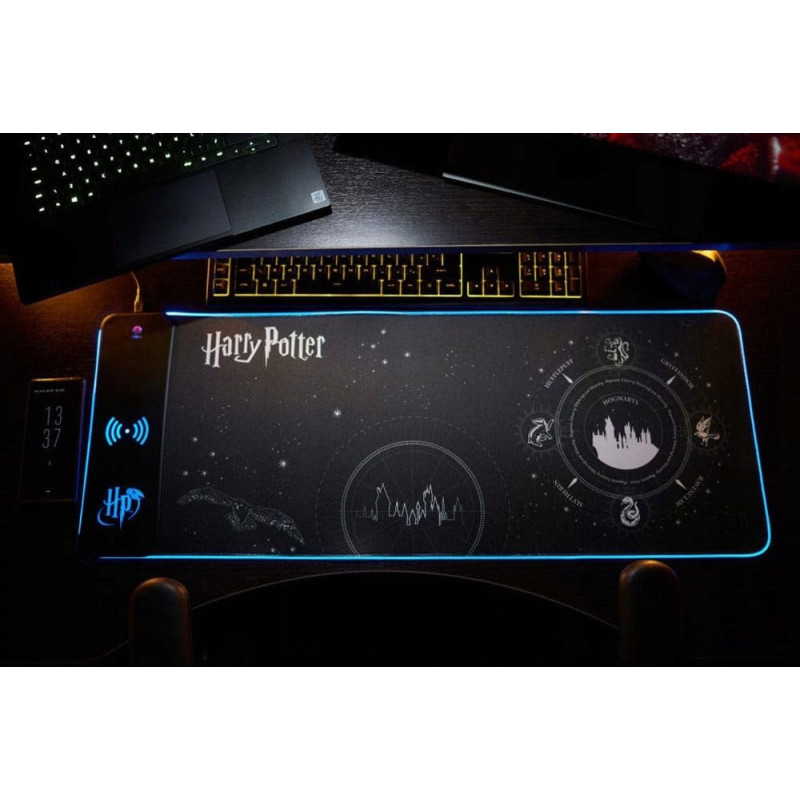 Numskull pelės kilimėlis Harry Potter + belaidis įkrovimas 30x80cm