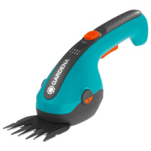 Akumuliatorinės žolės ir krūmų žirklės - Gardena ClassicCut Li 09885-20 juoda mėlyna Akumuliatorinės žolės ir krūmų žirklės - Gardena ClassicCut Li 09885-20 juoda mėlyna