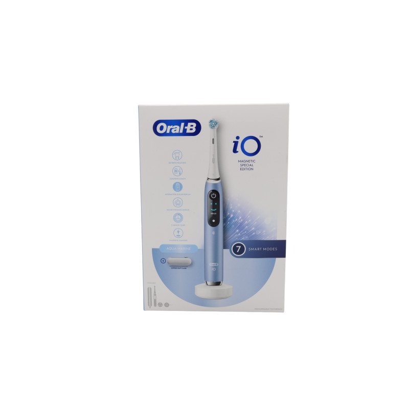 Dantų šepetėlis Braun Oral-B iO 9 elektrinis, Aqua Marin