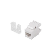 Keystone lizdas - Lanberg KSU6-1000 Cat6 RJ-45 modulis baltas