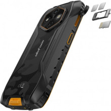 „Ulefone Rugking 4 Pro 8“ / 256 GB juodas / oranžinis „Ulefone Rugking 4 Pro 8“ / 256 GB juodas / oranžinis