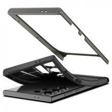 „Spigen Neo Hybrid“ „Samsung Galaxy S24 Ultra“ sidabrinis „Spigen Neo Hybrid“ „Samsung Galaxy S24 Ultra“ sidabrinis