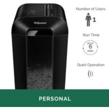 Paper shredder Fellowes LX65, 222 mm Paper shredder Fellowes LX65, 222 mm