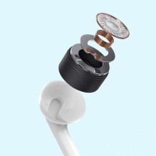 Dudao Dudao X3C In-Ear Wired USB-C Headphones 1.2m - White White Dudao Dudao X3C In-Ear Wired USB-C Headphones 1.2m - White White