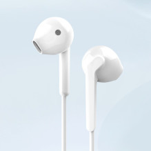 Dudao Dudao X3C In-Ear Wired USB-C Headphones 1.2m - White White