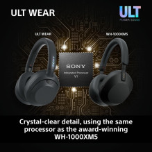 „Sony ULT WEAR“ – belaidės „Bluetooth“ ausinės su „ULT POWER SOUND“, itin giliais bosais, triukšmo slopinimu, aiškia ska