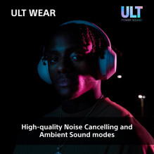„Sony ULT WEAR“ – belaidės „Bluetooth“ ausinės su „ULT POWER SOUND“, itin giliais bosais, triukšmo slopinimu, aiškia ska