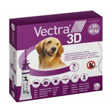 CEVA Vectra 3D ( 25-40kg ) - lašai nuo parazitų šunims - 3 x 4ml CEVA Vectra 3D ( 25-40kg ) - lašai nuo parazitų šunims - 3 x 4ml