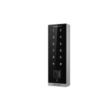 Card reader DS-K1105EDKB-QR, EM 125kHz and M1 13.56MHz, with keyboard, QR code reader