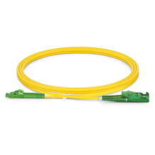 Equip Patch cable E2000 / APC- LC / APC 5.00m SM Duplex OS2 yellow