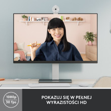 Logitech Brio 300 Off White webcam (960-001442)