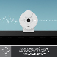 Logitech Brio 300 Off White webcam (960-001442)