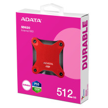 Dysk zewnętrzny SSD SD620 512G U3.2A 520 / 460 MB / s czerwony Dysk zewnętrzny SSD SD620 512G U3.2A 520 / 460 MB / s czerwony