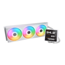 Cougar CPU water cooler Poseidon Vistek Pro 360, ARGB, white