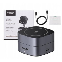Ugreen W526 3in1 MagSafe Qi Black