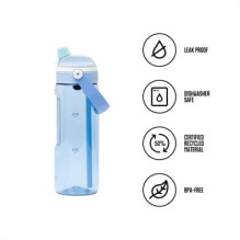 KAMBUKKA 11-10005 DUPLA 2-in-1 Light Blue, 750 ml - Water bottle