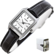 CASIO LTP-V007L-7E1UDF Silver / juoda CASIO LTP-V007L-7E1UDF Silver / juoda