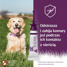 CEVA Vectra 3D (10-25kg) - anti-parasite drops for dogs - 3 x 2,5ml CEVA Vectra 3D (10-25kg) - anti-parasite drops for dogs - 3 x 2,5ml