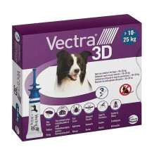 CEVA Vectra 3D (10-25kg) - anti-parasite drops for dogs - 3 x 2,5ml CEVA Vectra 3D (10-25kg) - anti-parasite drops for dogs - 3 x 2,5ml