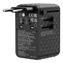 Verbatim Įkrovimo ir kelioninis adapteris 170W juodas