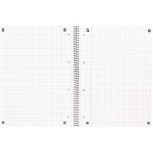 OXFORD Collegeblock Schule kariert DIN A4 Innenrand - 80 Blatt