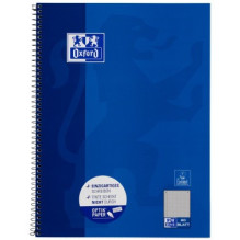OXFORD Collegeblock Schule kariert DIN A4 Innenrand - 80 Blatt