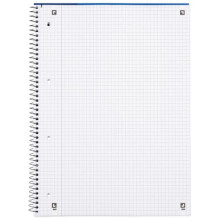 OXFORD Collegeblock Schule kariert DIN A4 Innenrand - 80 Blatt