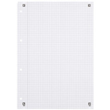 OXFORD Collegeblock Schule kariert DIN A4 Innenrand - 80 Blatt