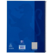 OXFORD Collegeblock Schule kariert DIN A4 Innenrand - 80 Blatt