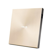 „ZenDrive U9M itin plonas išorinis DVD USB / USB-c įrašymo įrenginys, auksinis „ZenDrive U9M itin plonas išorinis DVD USB / USB-c įrašymo įrenginys, auksinis