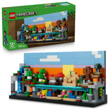 Constructor LEGO® Minecraft Mini Biomes 21589, 797 pcs