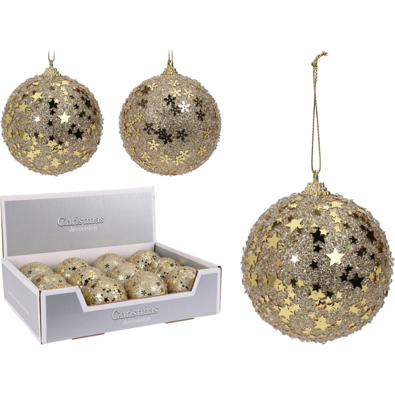 Christmas Tree toy Glitter, gold, polyethylene foam