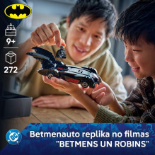 Konstruktorius LEGO Batman Betmeno automobilis 76333, 272vnt Konstruktorius LEGO Batman Betmeno automobilis 76333, 272vnt