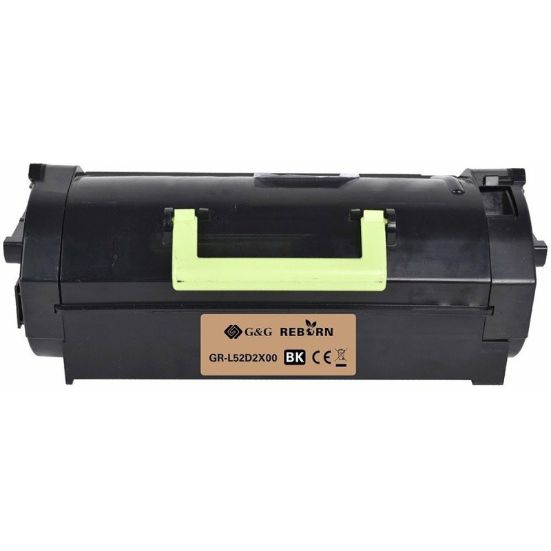 Toner G&amp;G G&amp;G Reborn toner compatible with Lexmark 522X / 52D2X00