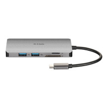Docking station / replicator D-Link 8-in-1 USB-C (DUB-M810)