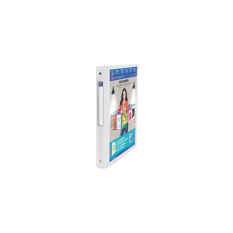 OXFORD Präsentationsringbücher 4-Ringe DIN A4 30 cm transparent