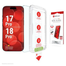 DISPLEX Apple „iPhone 17 Pro / 18 Pro“ tikro ekrano stiklas DISPLEX Apple „iPhone 17 Pro / 18 Pro“ tikro ekrano stiklas