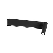 LAMP WALL MOLLY 3W+6W 3K BLACK