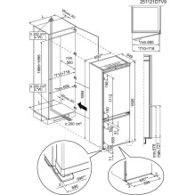 Šaldytuvas ELECTROLUX E7TNAE75S Šaldytuvas ELECTROLUX E7TNAE75S