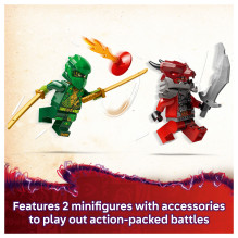 LEGO NINJAGO Lloyd's Pull-Back Race Car