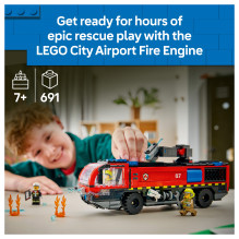 LEGO City Airport Fire Truck 60499