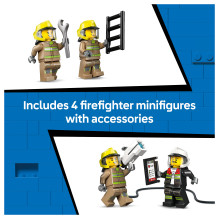 LEGO City Airport Fire Truck 60499