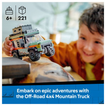 LEGO City Off-Road 4x4 Mountain Truck